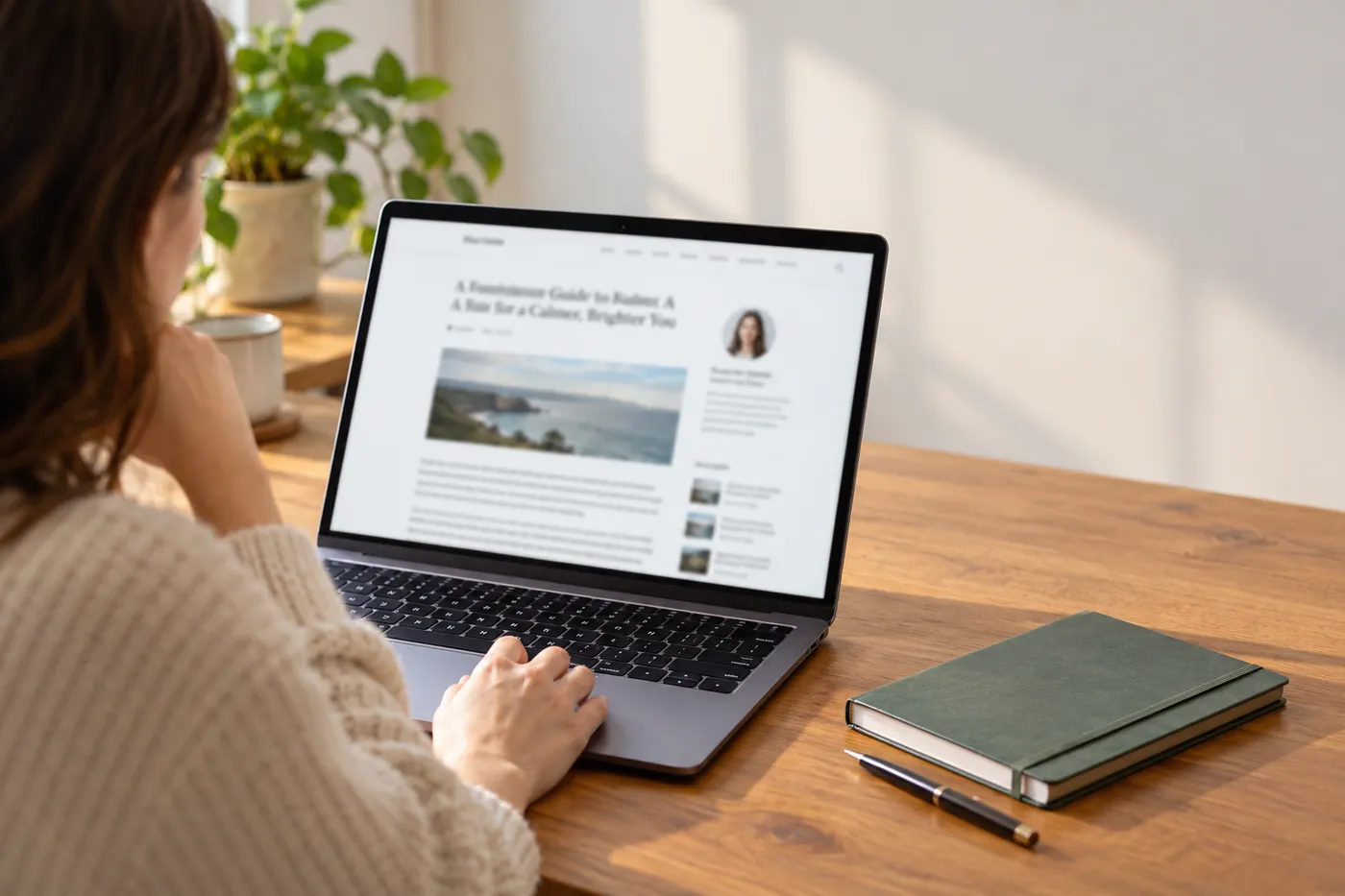 A publisher site entering review